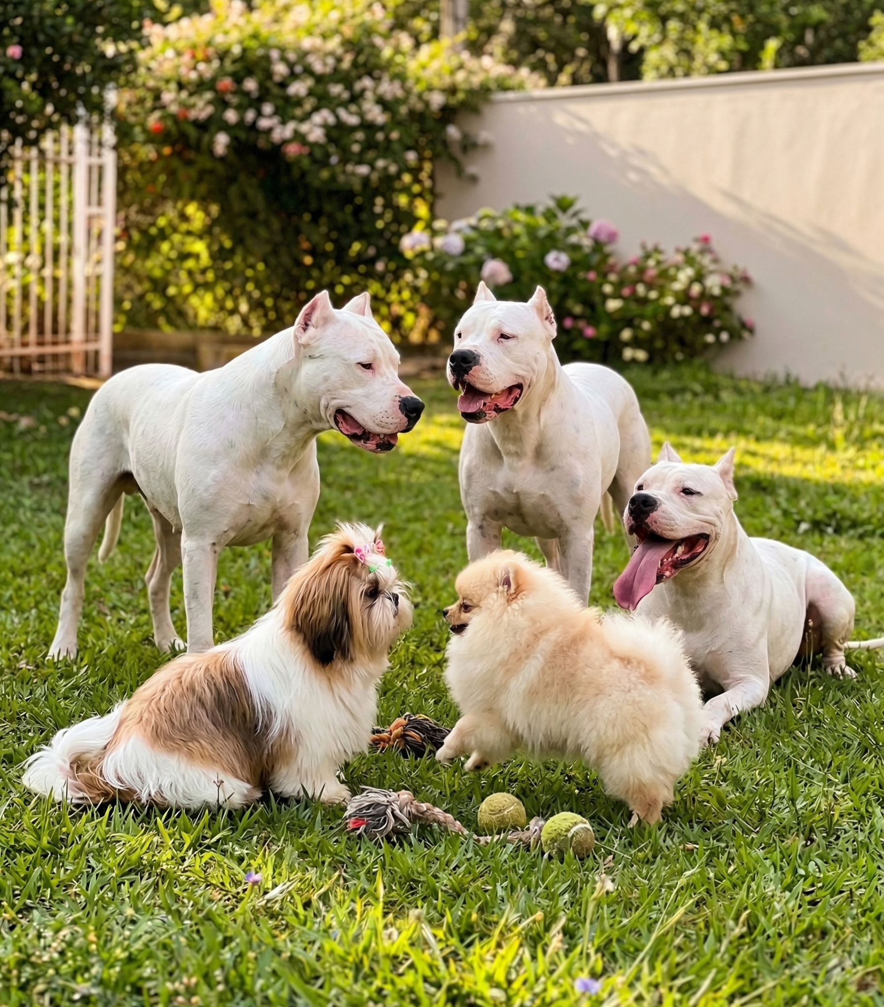 Cachorros no Canil Del Araucana